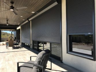 Newly Installed Tucson Rolling Shutters