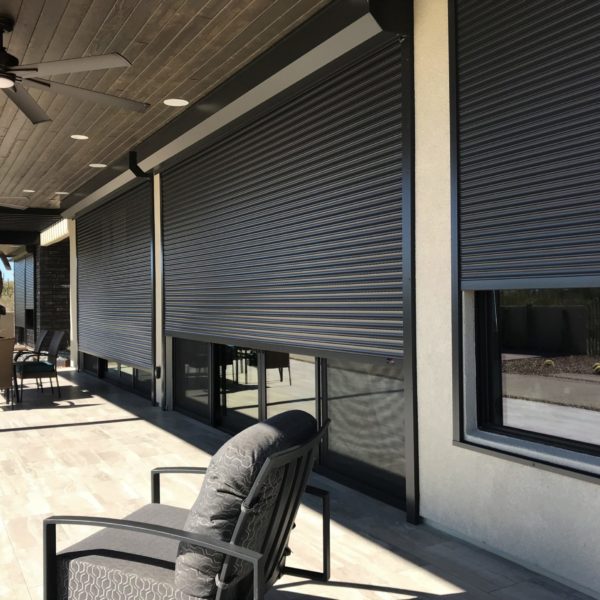 Newly Installed Tucson Rolling Shutters