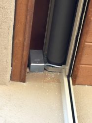 Hidden patio screens