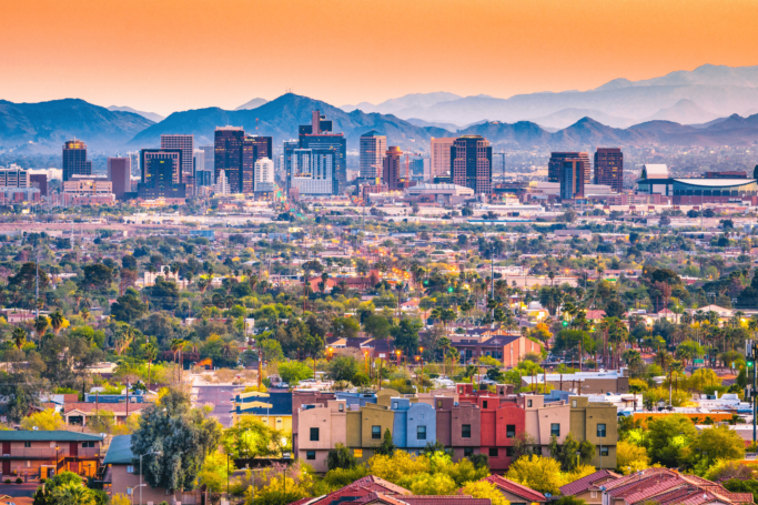 phoenix arizona skyline